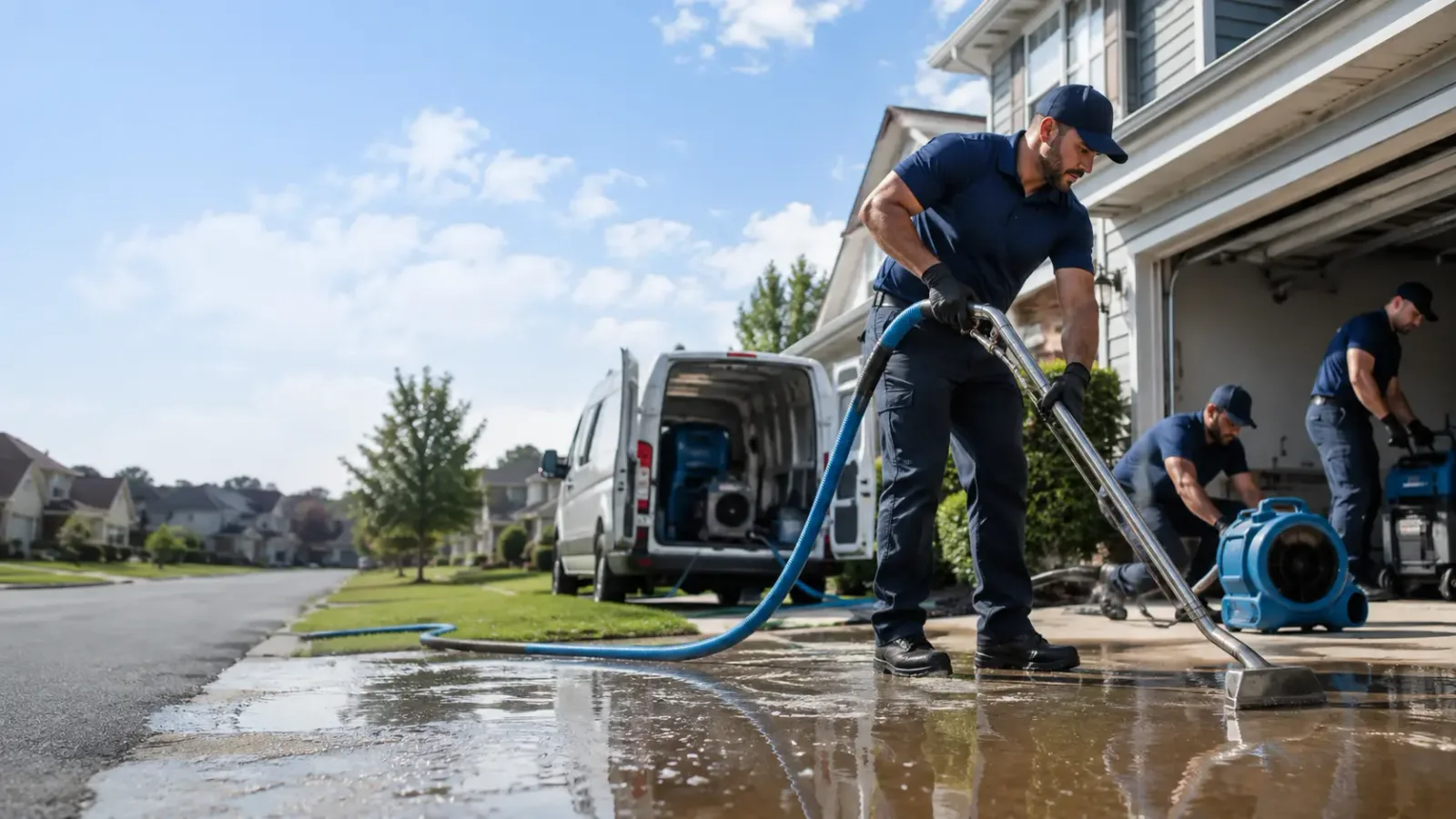 Flood Damage Restoration in Wingett Run, OH